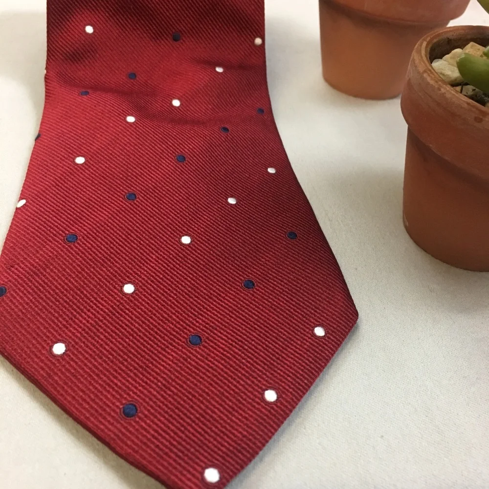Banana‎ Republic Polka Dot 100% Silk Tie Men’s